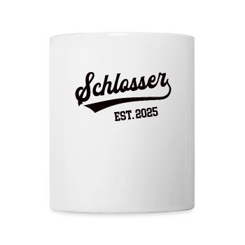 Schlosser 2025 Beruf Schlosserei Lehre Lehrling - Tasse - Weiß - Vorne