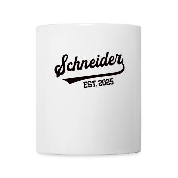 Schneider 2025 Beruf Schneiderei Lehre Lehrling - Tasse - Weiß - Vorne