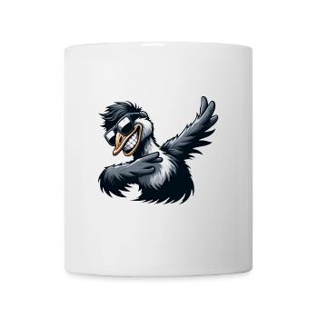 Cooler Emu Strauß Dabbing Tanz - Tasse - Weiß - Vorne