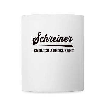 Schreiner Ausbildung Bestanden Azubi Schreinerei - Tasse - Weiß - Vorne