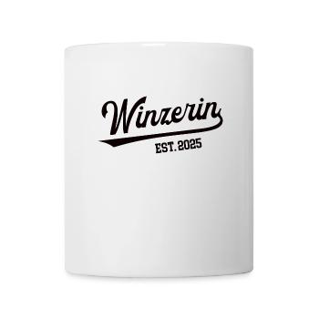 Winzerin in 2025 Beruf Winzerei Weinbauerin Chefin - Tasse - Weiß - Vorne