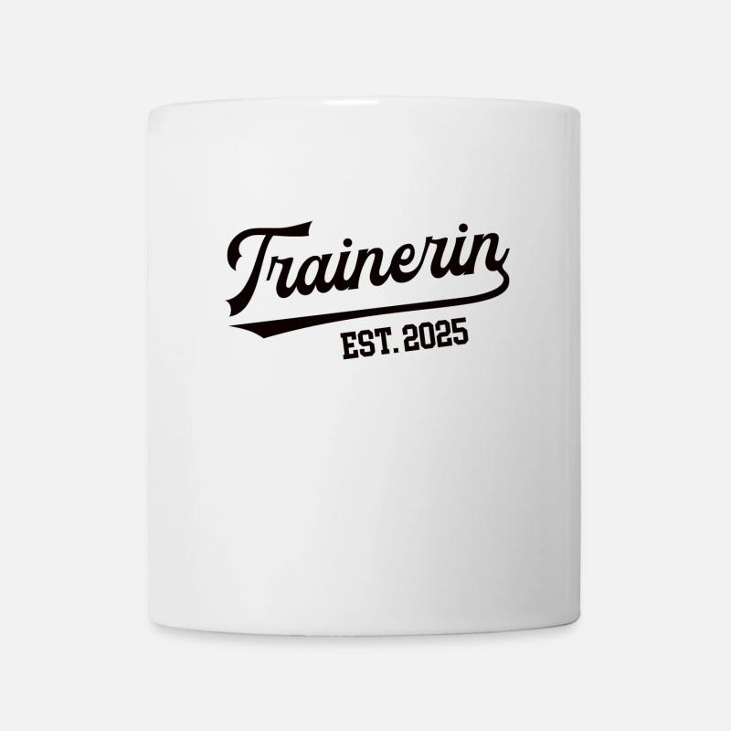 Trainerin 2025 Beruf Personaltrainer Training Job - Tasse - Weiß