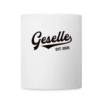 Geselle 2025 Gesellenprüfung bestanden Ausbildung - Tasse - Weiß - Vorne