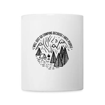 Camping Nature Camping People - Mug - white - Front