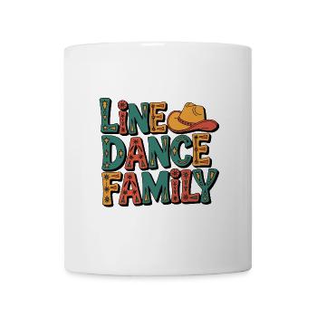 Line Dance Line Dance Family - Mug - white - Front