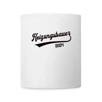 Heizungsbauer 2024 Beruf Zentralheizung Mechaniker - Tasse - Weiß - Vorne