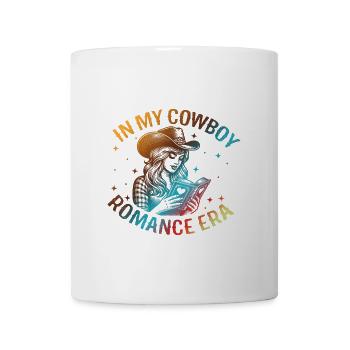 Retro-Vintage in meiner Cowboy-Romantik-Ära - Tasse - Weiß - Vorne