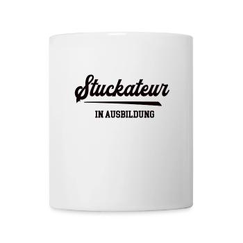 Stuckateur in Ausbildung Stukkateur Lehre Azubi - Tasse - Weiß - Vorne