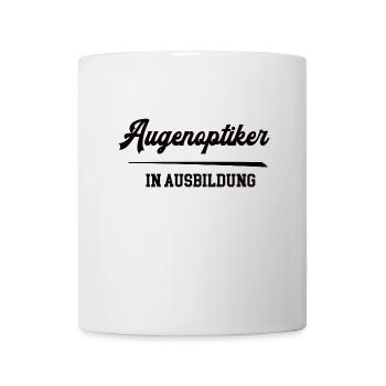 Augenoptiker in Ausbildung Augenoptikerausbildung - Tasse - Weiß - Vorne