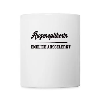 Augenoptikerin Ausbildung Bestanden Azubi Optiker - Tasse - Weiß - Vorne