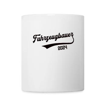 Fahrzeugbauer 2024 Beruf Fahrzeugbau Lehre Autobau - Tasse - Weiß - Vorne