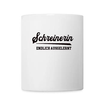 Schreinerin Ausbildung Bestanden Azubi Schreiner - Tasse - Weiß - Vorne