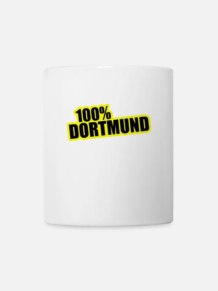 Dortmund Stadt 100% - Tasse - Weiß