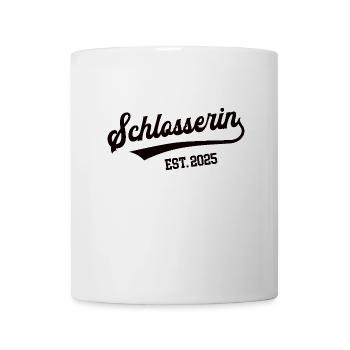 Schlosserin 2025 Beruf Schlosser Schlosserei Azubi - Tasse - Weiß - Vorne