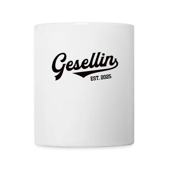 Gesellin 2025 Gesellenprüfung Ausbildung Geselle - Tasse - Weiß - Vorne