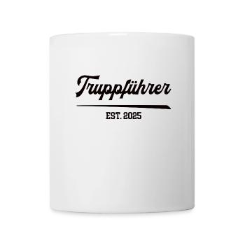 Truppführer 2025 Feuerwehrmann FFW Feuerwehr Frau - Tasse - Weiß - Vorne