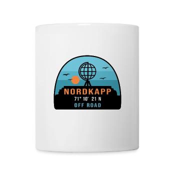 Nordkapp norway off road - Mug - white - Front