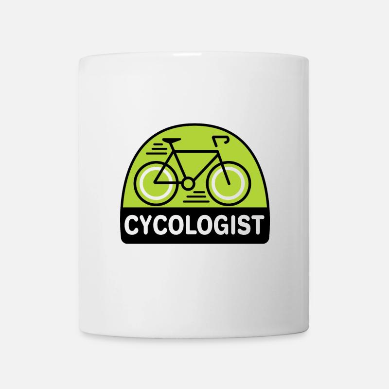 cycologist vélo velo cycliste - Mug blanc - blanc