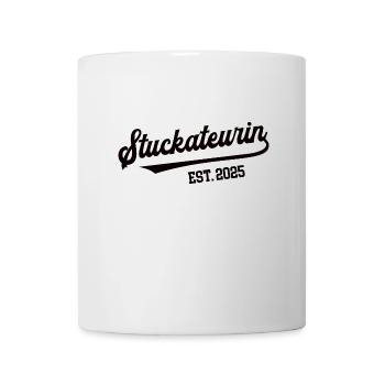 Stuckateurin 2025 Beruf Stuckateur Frauen Kollegin - Tasse - Weiß - Vorne