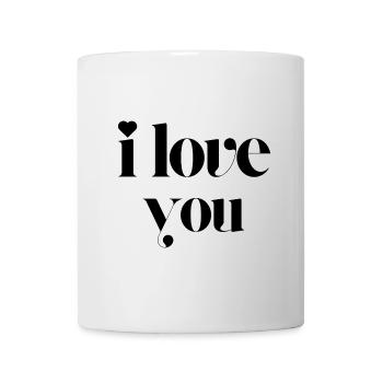 Ich liebe dich - Tasse - Weiß - Vorne