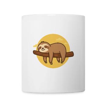 Sloth on tree - Mug - white - Front