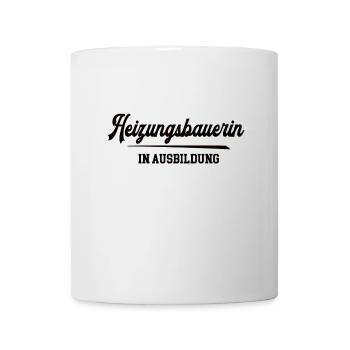 Heizungsbauerin in Ausbildung Heizungsbau Azubine - Tasse - Weiß - Vorne