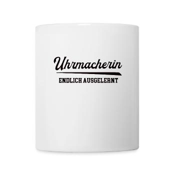 Uhrmacherin Ausbildung Bestanden Azubi Juwelierin - Tasse - Weiß - Vorne