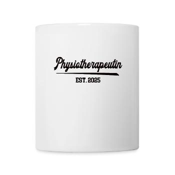 Physiotherapeutin 2025 Physio Berufsstart Therapie - Tasse - Weiß - Vorne