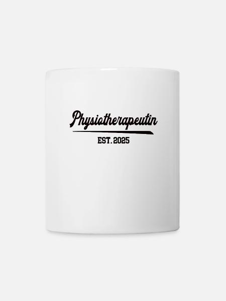 Physiotherapeutin 2025 Physio Berufsstart Therapie - Tasse - Weiß