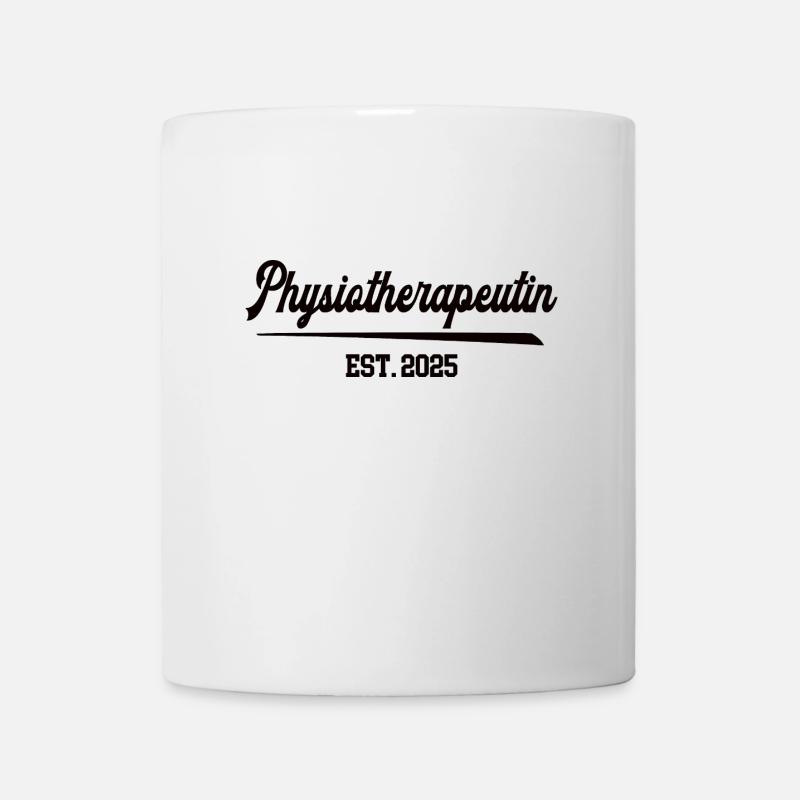 Physiotherapeutin 2025 Physio Berufsstart Therapie - Tasse - Weiß
