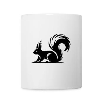 Swift Squirrel Ink Style Drawing - Mug - white - Front