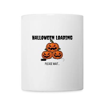 Halloween Loading Please Wait - Mug - white - Front