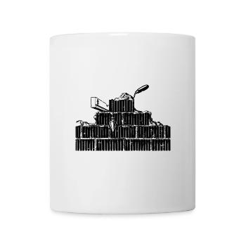 Maurer Geschenkkdeen Pocket - Tasse - Weiß - Vorne