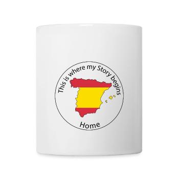 This is where my story begins | Spanien Spain - Mug - white - Front