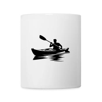 Water Sports Kayak Boat for large kayak tours - Mug - white - Front