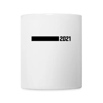 2021 linie - Tasse - Weiß - Vorne