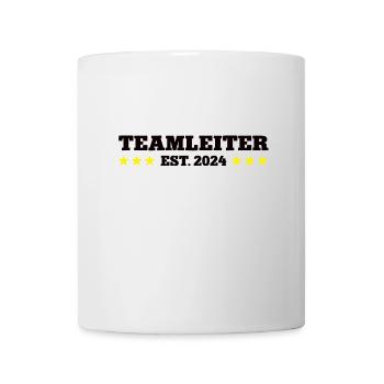 Teamleiter 2024 Gruppenleiter Teamleitung Leiter - Tasse - Weiß - Vorne