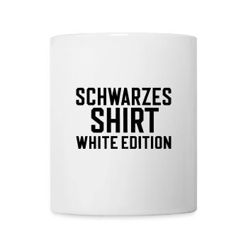 Chemise Noire Édition Blanche - Mug blanc - blanc - Devant