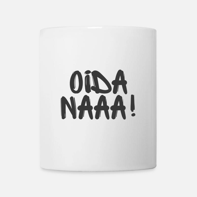 Oida Naaa ! - Dicton viennois - Mug blanc - blanc