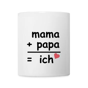 Child of Love - Mom and Dad - Mug - white - Front