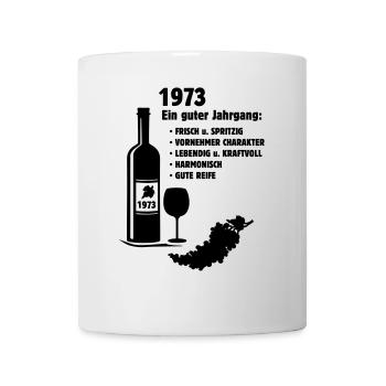 Geburtstag Jahrgang 1973 - Tasse - Weiß - Vorne