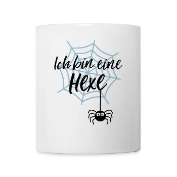 Ich bin eine Hexe - Tasse - Weiß - Vorne