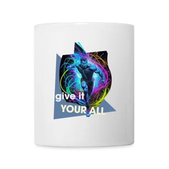 the runner - Tasse - Weiß - Vorne