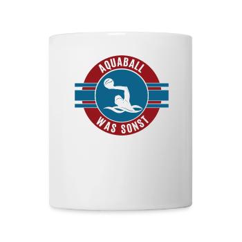 Aquaball Team Mannschaft Spieler Spiel Wasserball - Tasse - Weiß - Vorne