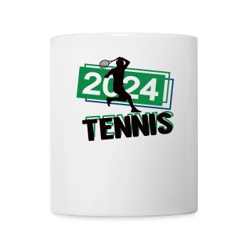 Tennis Spieler Team Turnier Mannschaft in 2024 - Tasse - Weiß - Vorne