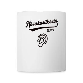 Hörakustikerin 2024 Beruf Hörakustiker Hörakustik - Tasse - Weiß - Vorne