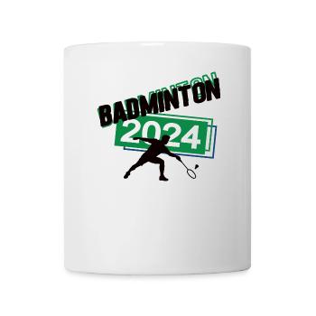 Badminton Spieler Team Turnier Mannschaft in 2024 - Tasse - Weiß - Vorne