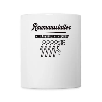 Raumausstatter Chef Selbstständigkeit Firma - Tasse - Weiß - Vorne