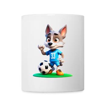 Wolf Soccer 2 - Tasse - Weiß - Vorne