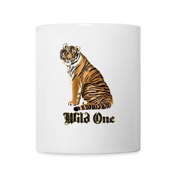 Wild One mit Tiger - Tasse - Weiß - Vorne